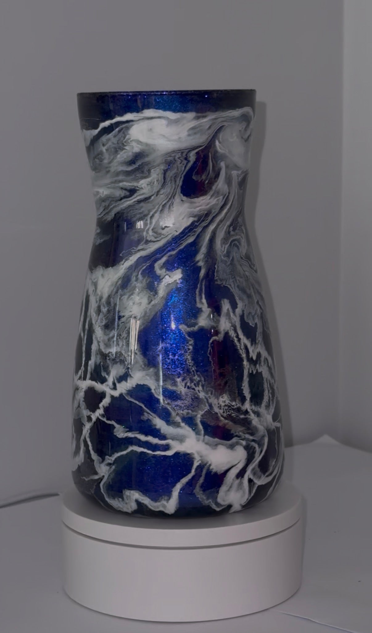 Blue vase