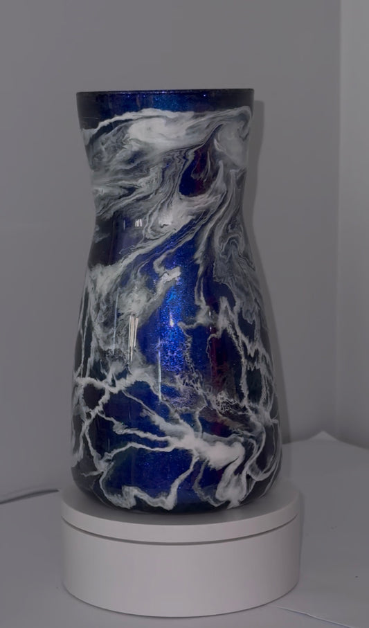 Blue vase